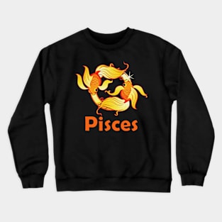 Pisces zodiac sign Crewneck Sweatshirt